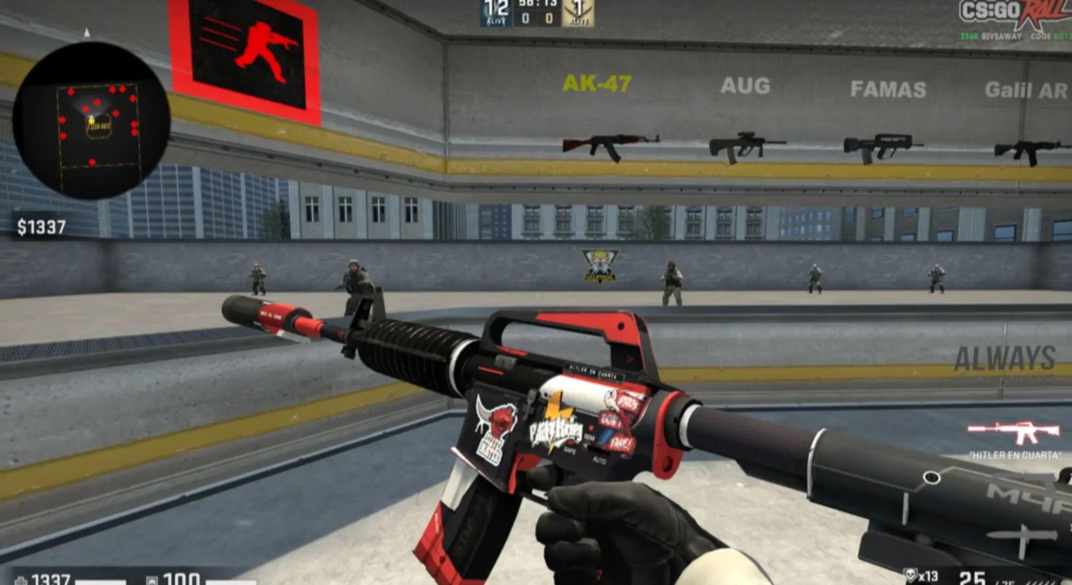 M4A1-S Cyrex cs2